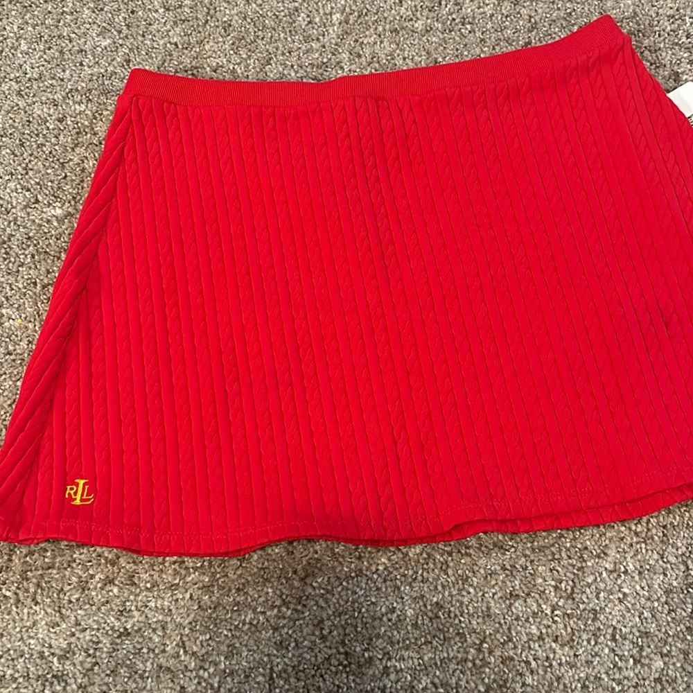 Red Ralph Lauren mini shirt